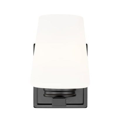 Nextra 1 Light Matte Black Wall Sconce