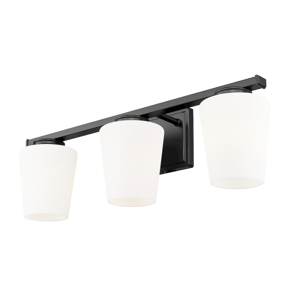Nextra 3 Light Matte Black Vanity