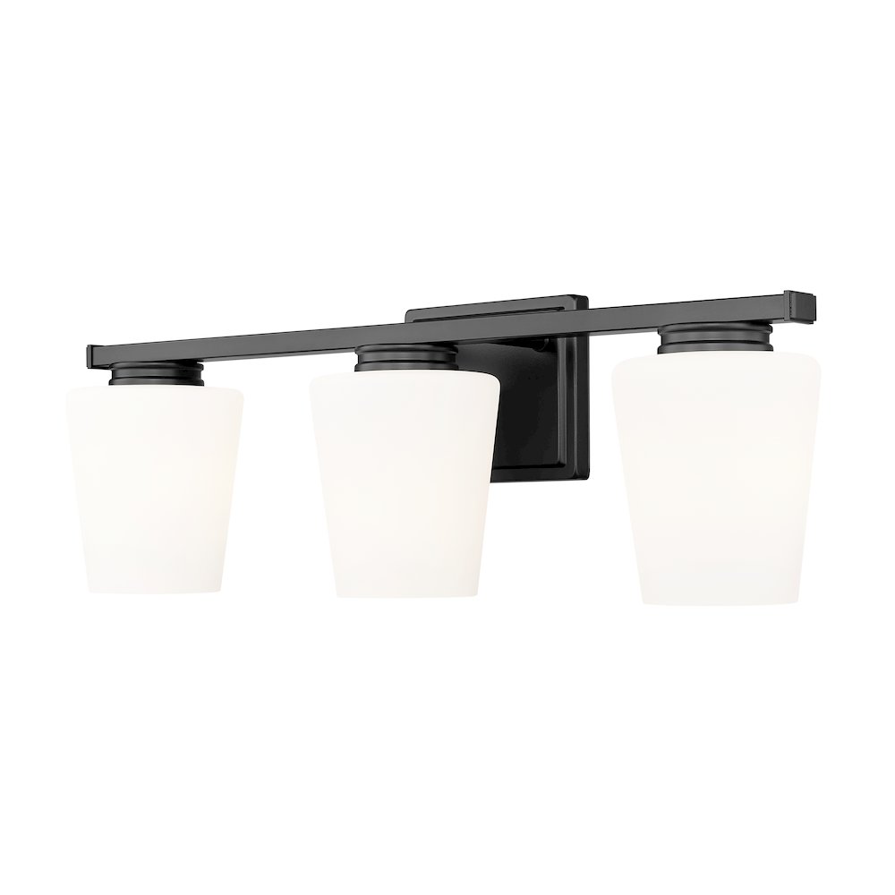 Nextra 3 Light Matte Black Vanity
