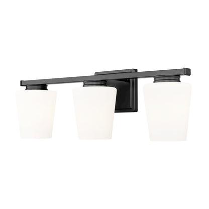 Nextra 3 Light Matte Black Vanity