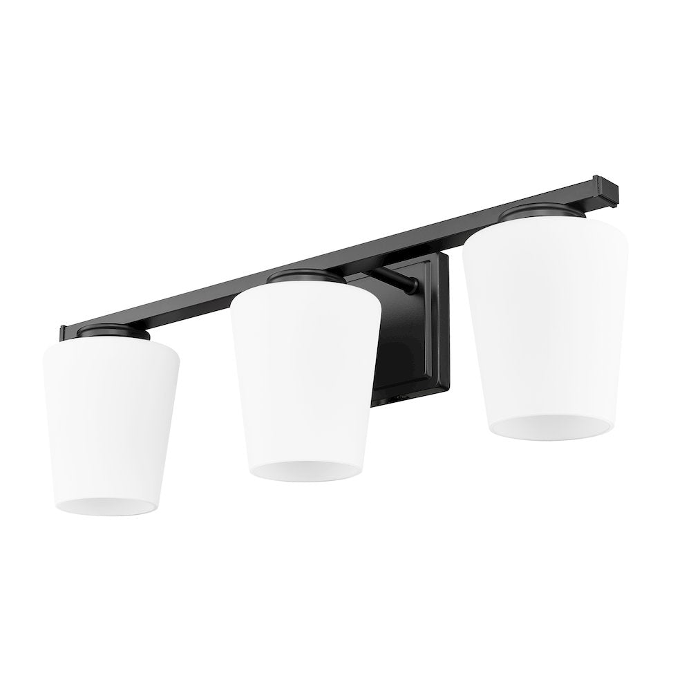 Nextra 3 Light Matte Black Vanity