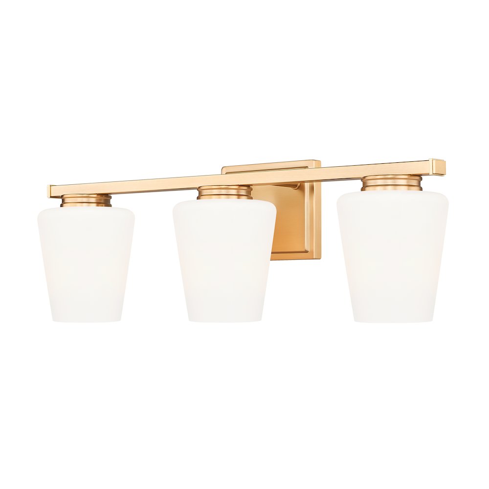 Nextra 3 Light Modern Gold Vanity