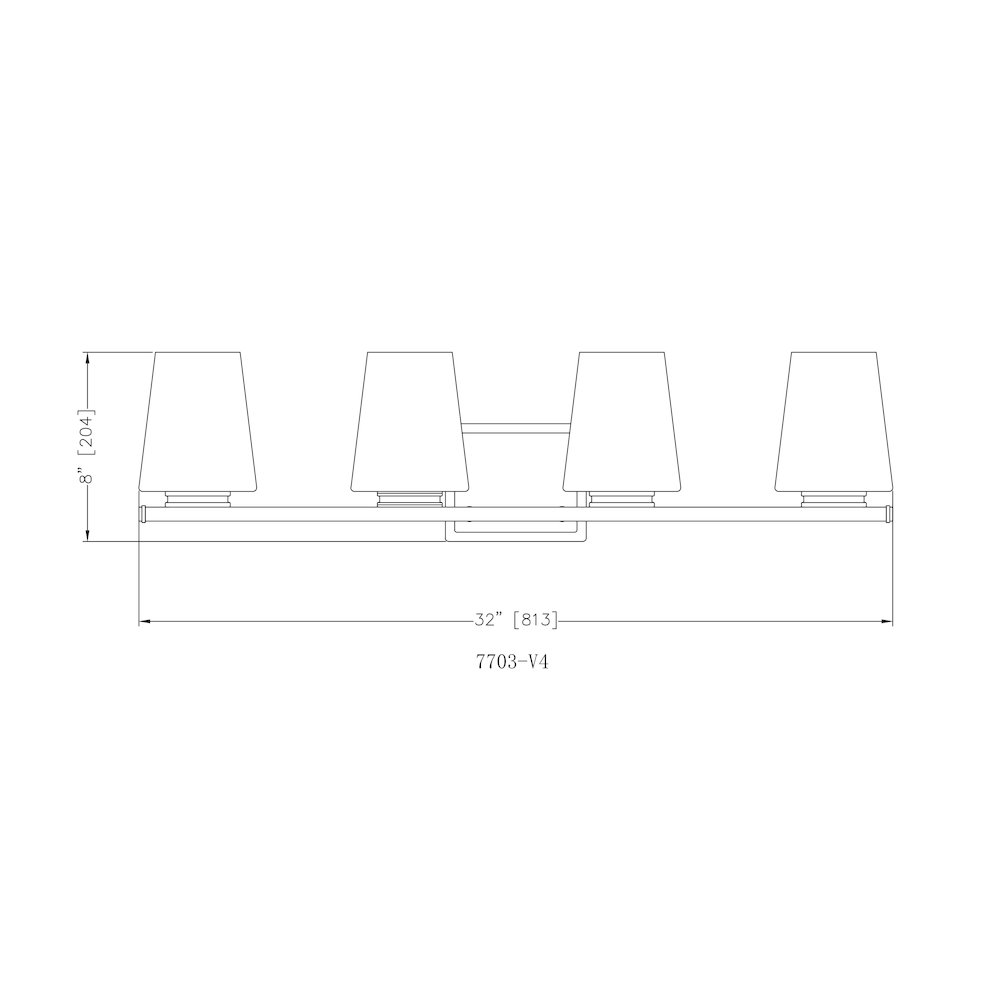 Nextra 4 Light Chrome Vanity