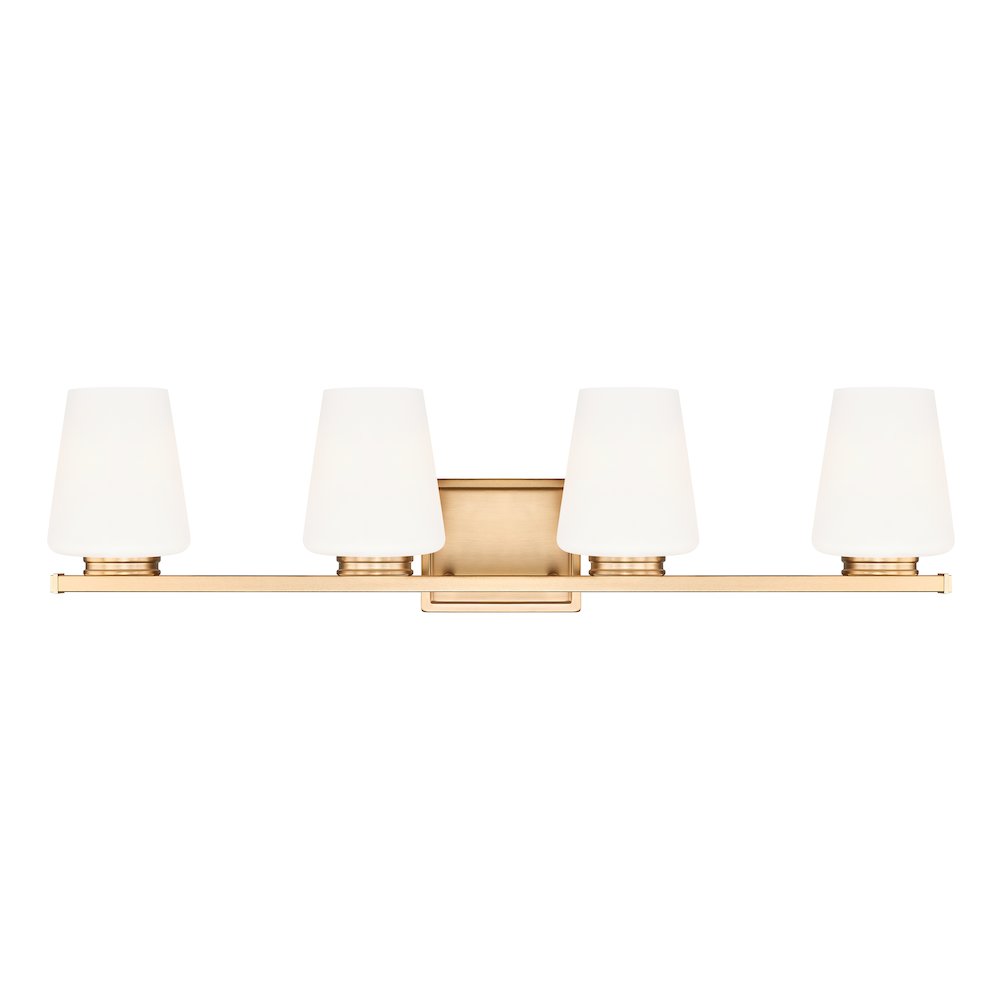 Nextra 4 Light Modern Gold Vanity