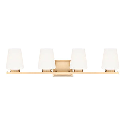 Nextra 4 Light Modern Gold Vanity