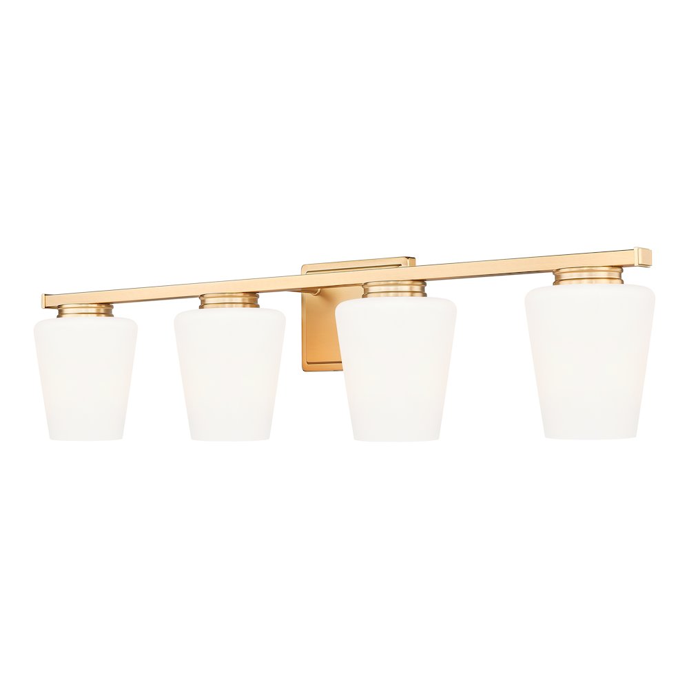 Nextra 4 Light Modern Gold Vanity