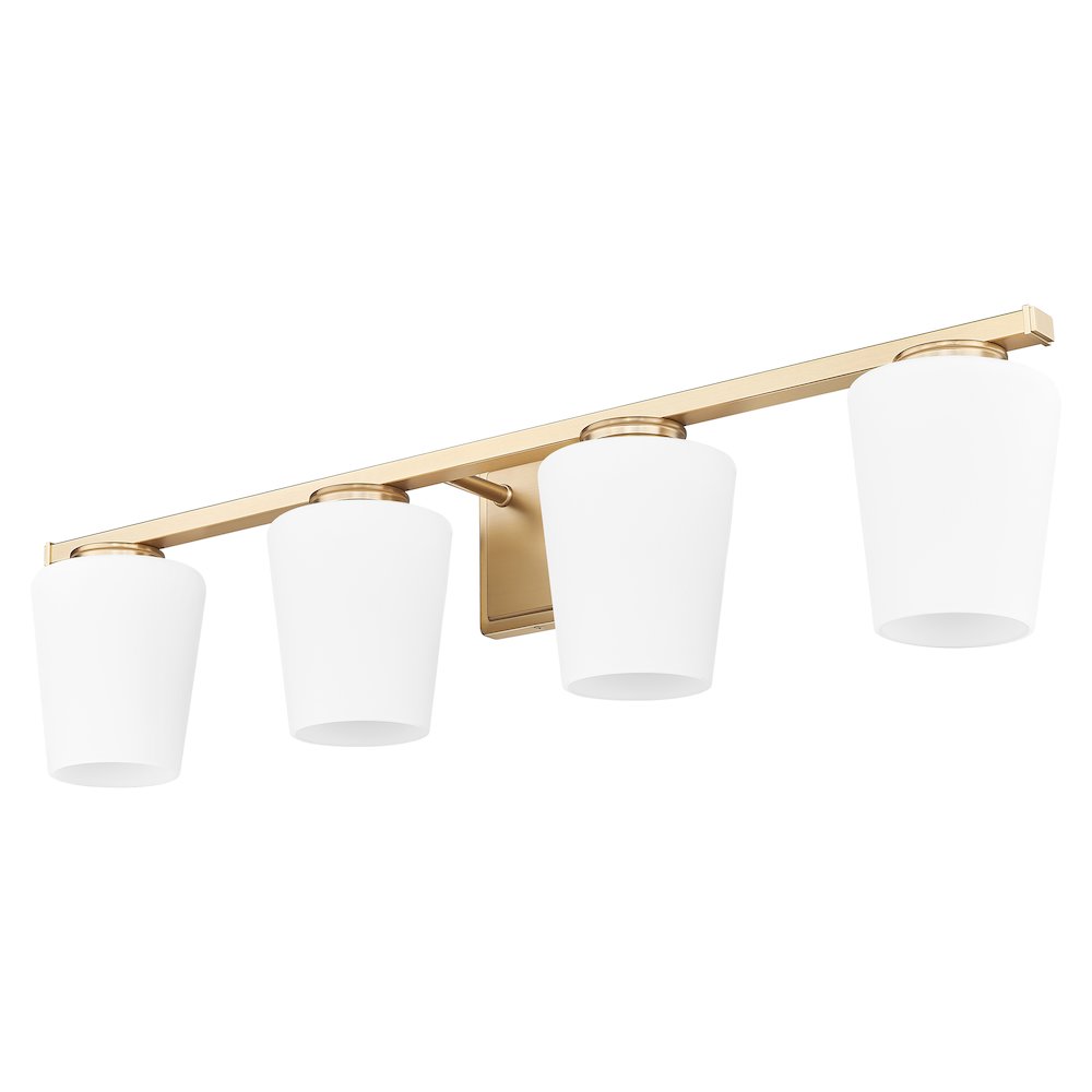 Nextra 4 Light Modern Gold Vanity