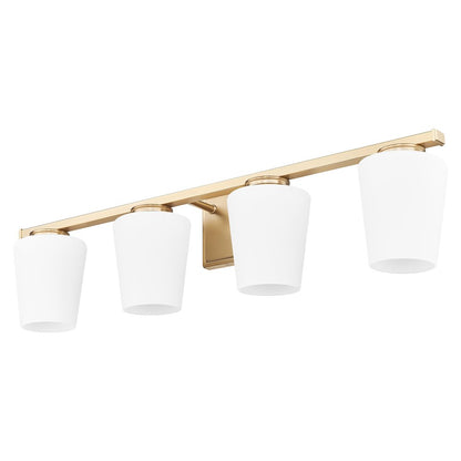 Nextra 4 Light Modern Gold Vanity