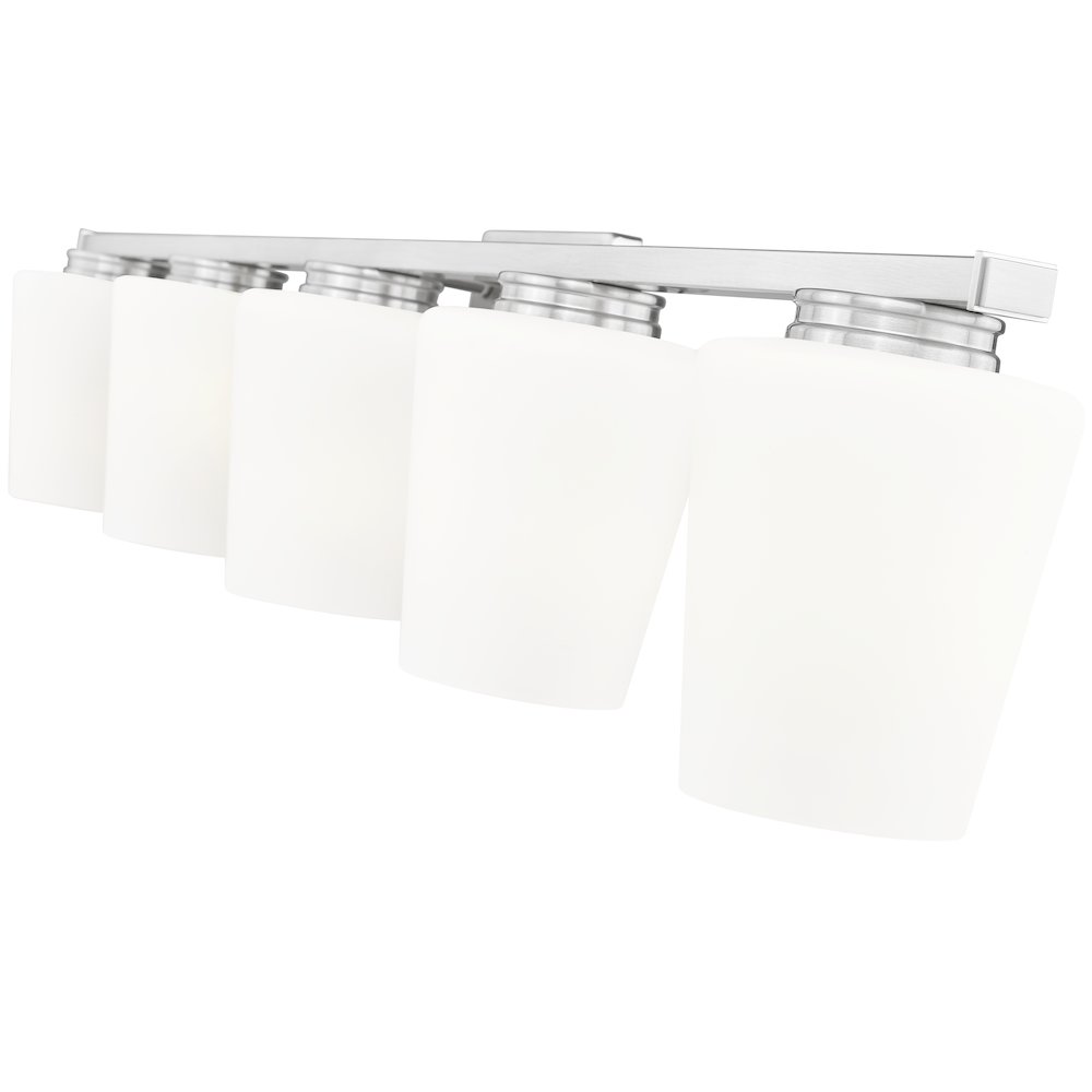 Nextra 5 Light Brushed Nickel Vanity