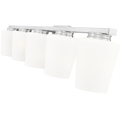 Nextra 5 Light Brushed Nickel Vanity
