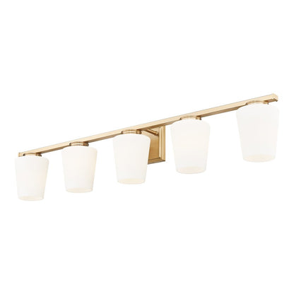 Nextra 5 Light Modern Gold Vanity