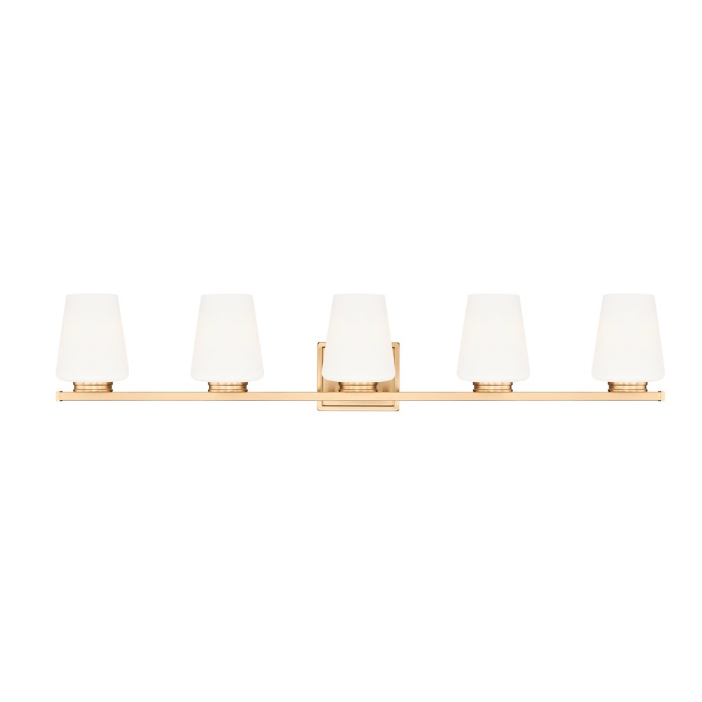 Nextra 5 Light Modern Gold Vanity