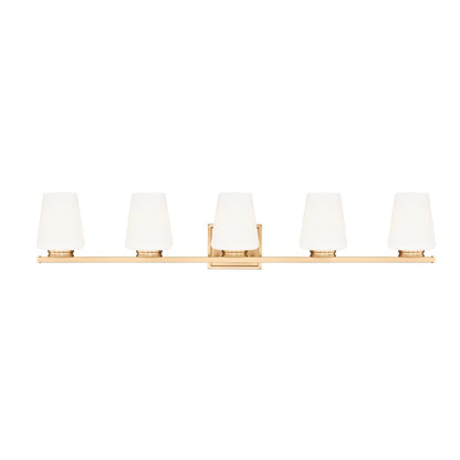 Nextra 5 Light Modern Gold Vanity