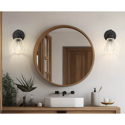Auden 1 Light Matte Black Wall Sconce