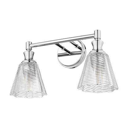 Auden 2 Light Chrome Vanity