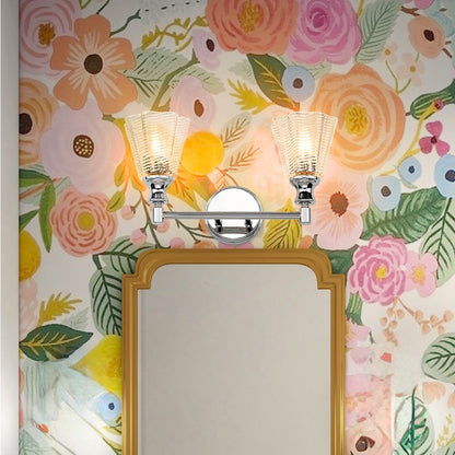 Auden 2 Light Chrome Vanity