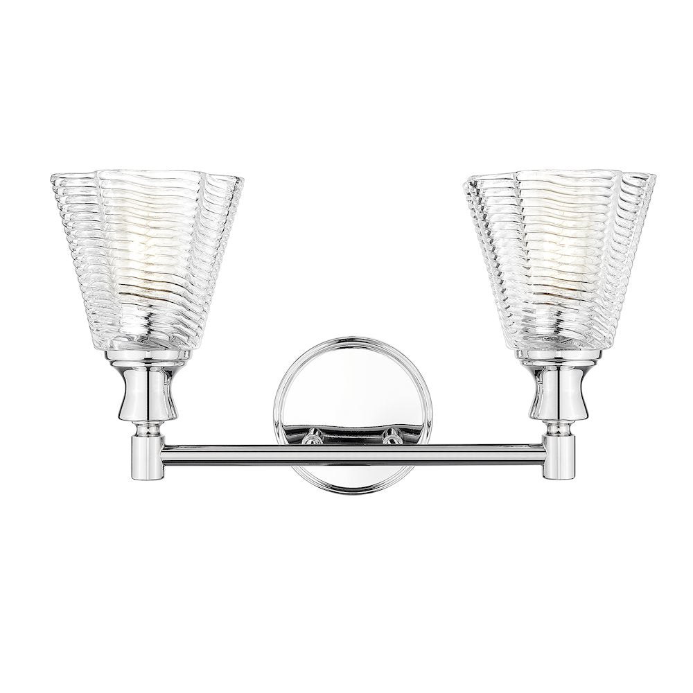 Auden 2 Light Chrome Vanity