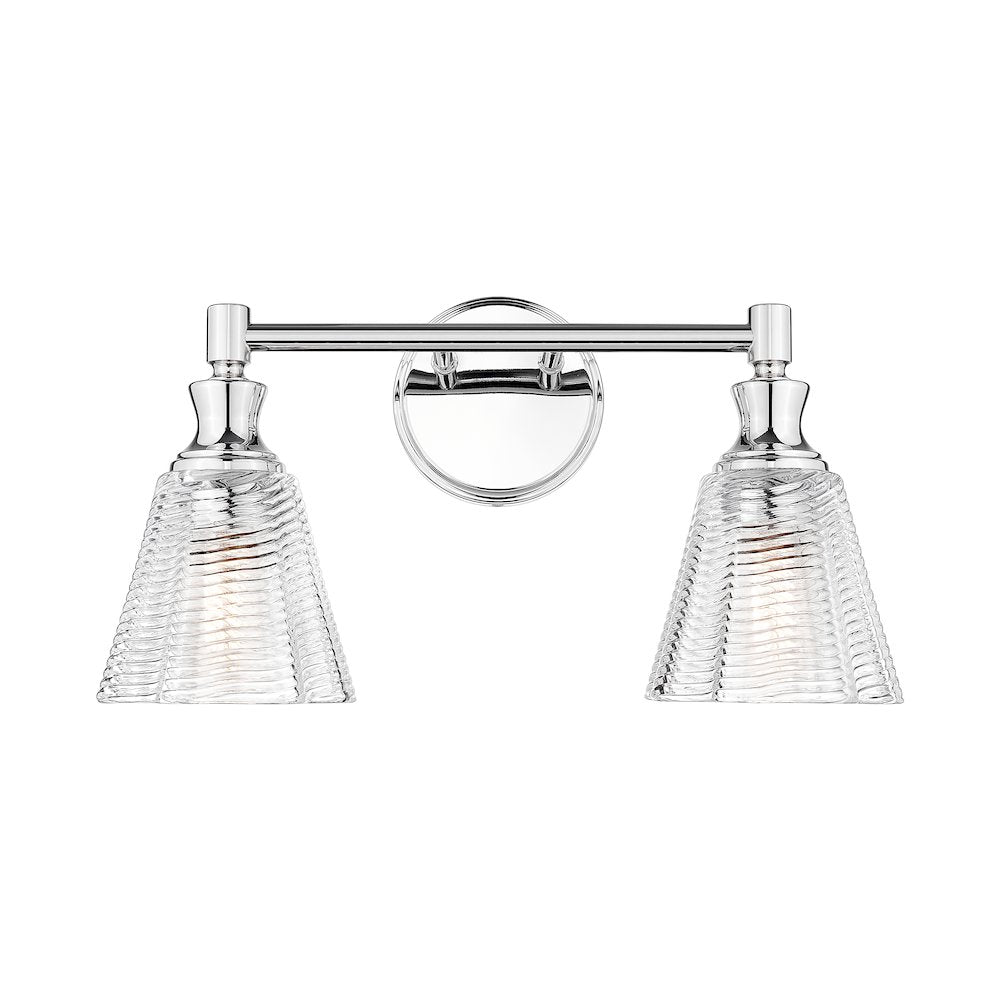 Auden 2 Light Chrome Vanity