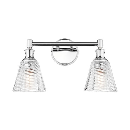 Auden 2 Light Chrome Vanity
