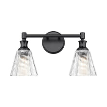 Auden 2 Light Matte Black Vanity