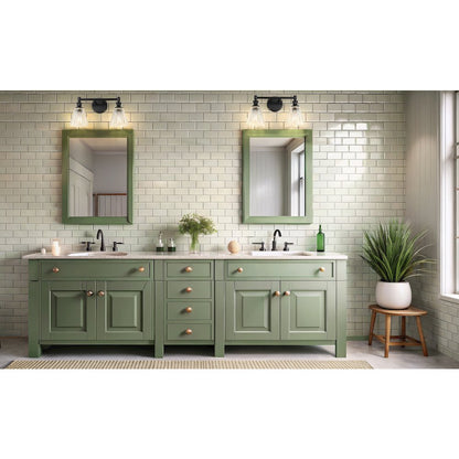 Auden 2 Light Matte Black Vanity