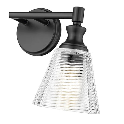Auden 2 Light Matte Black Vanity