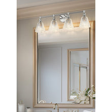 Auden 4 Light Brushed Nickel Vanity