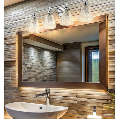 Auden 4 Light Chrome Vanity