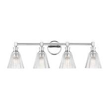 Auden 4 Light Chrome Vanity