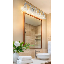 Auden 5 Light Brushed Nickel Vanity