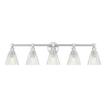 Auden 5 Light Brushed Nickel Vanity