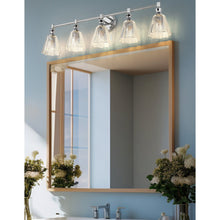 Auden 5 Light Chrome Vanity