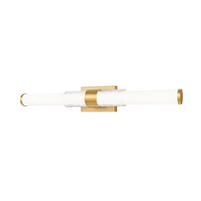 Z-Lite Egon 1 Light Vanity in Modern Gold color, Steel frame