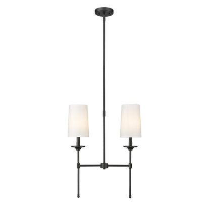 Z-Lite 2 Light Linear Chandelier