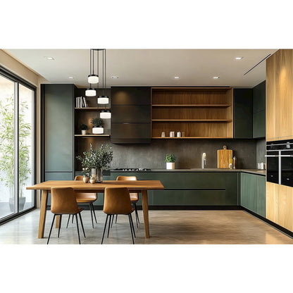 Z-Lite 5 Light Chandelier, Matte Black