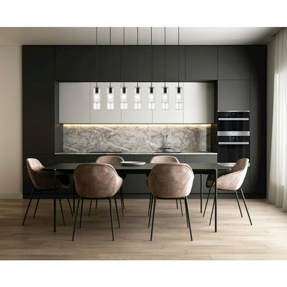 Z-Lite 7 Light Linear Chandelier