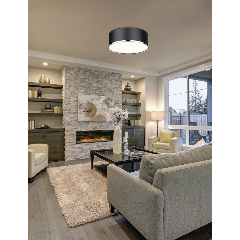 Z-Lite 3 Light Flush Mount