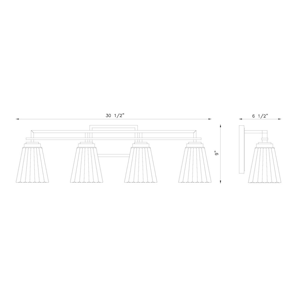 Z-Lite 4 Light Vanity