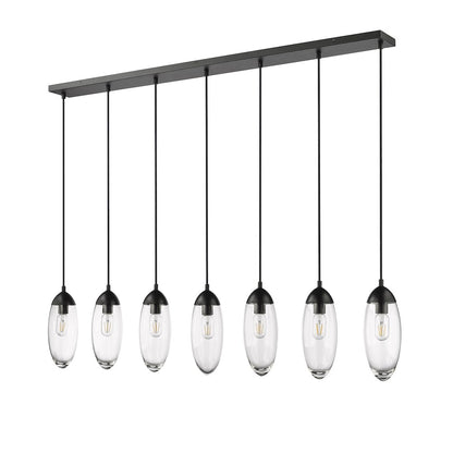 Z-Lite 7 Light Linear Chandelier