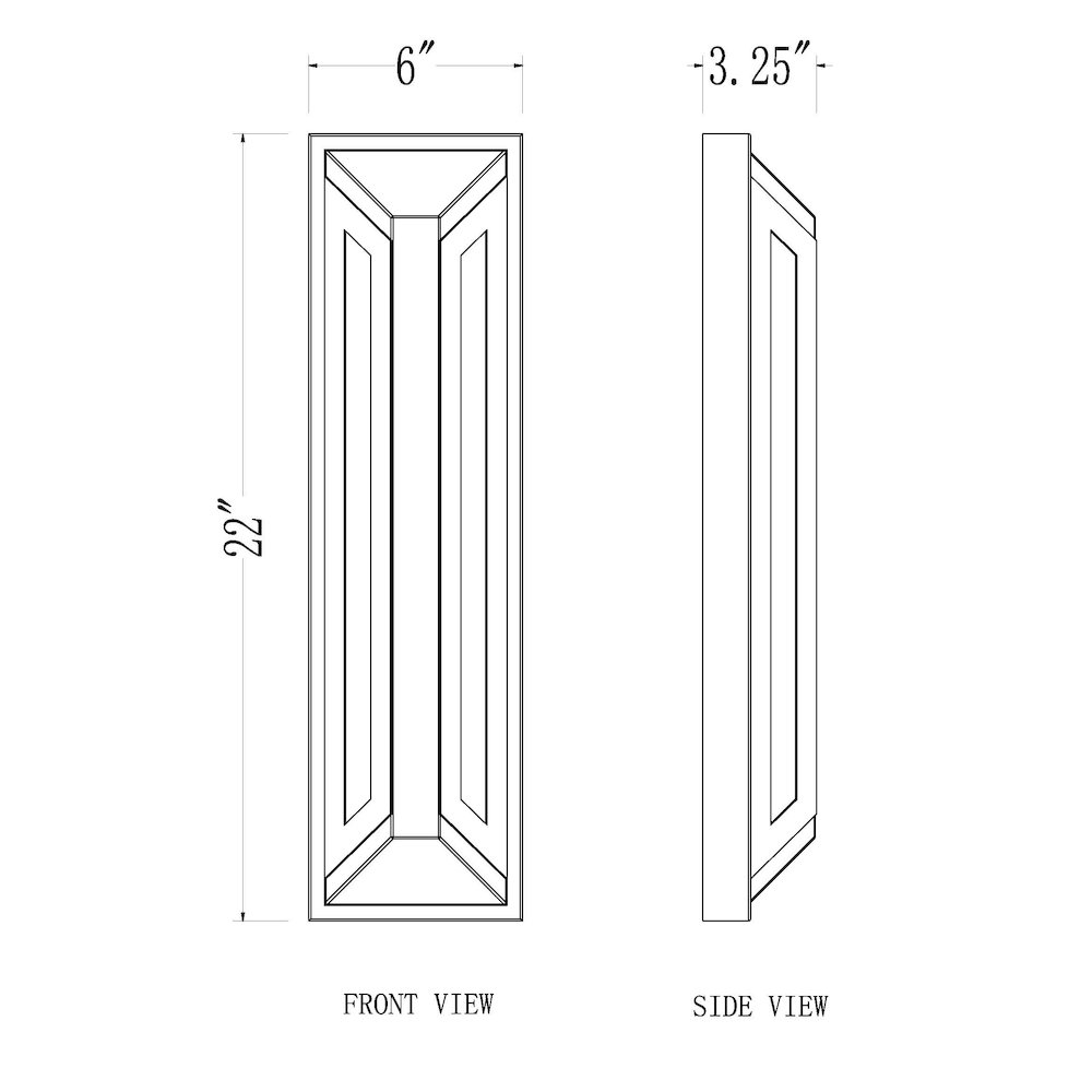 Z-Lite 2 Light Outdoor Wall Light, Sand Black
