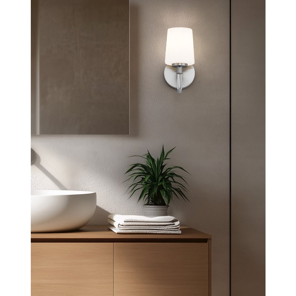 Z-Lite 1 Light Vanity, Brushed Nickel
