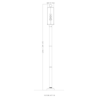 Z-Lite 3 Light Outdoor Post Mounted Fixture