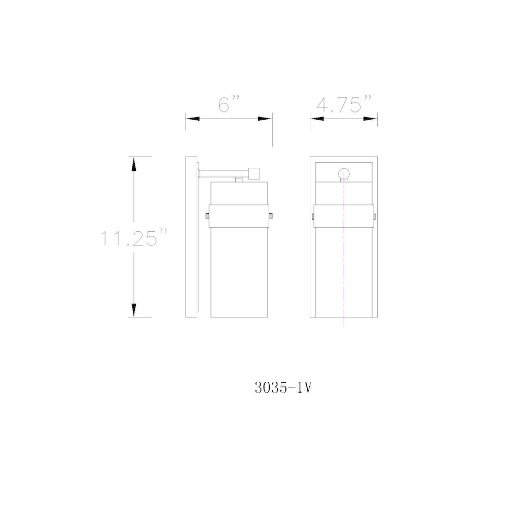 Z-Lite 1 Light Wall Sconce
