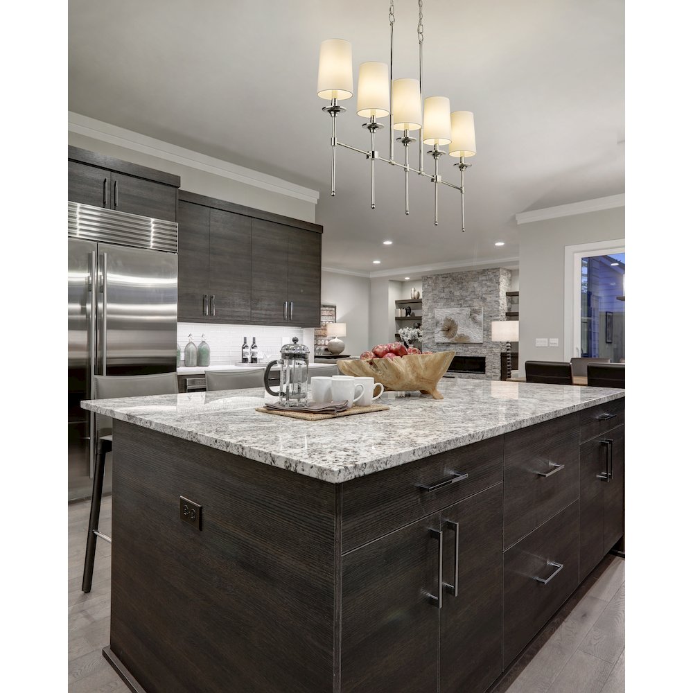 Z-Lite 5 Light Linear Chandelier