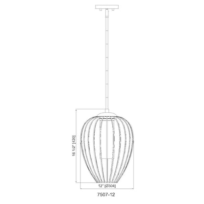 Z-Lite 1 Light Pendant