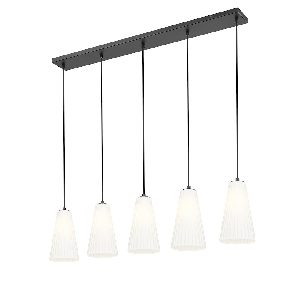 Z-Lite 5 Light Linear Chandelier