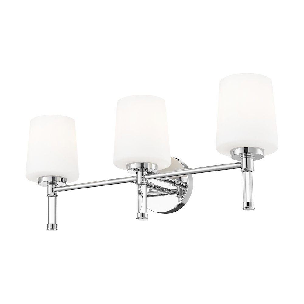 Z-Lite 3 Light Vanity, Chrome