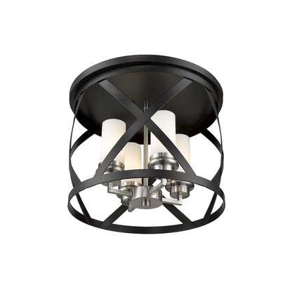 Z-Lite 4 Light Flush Mount