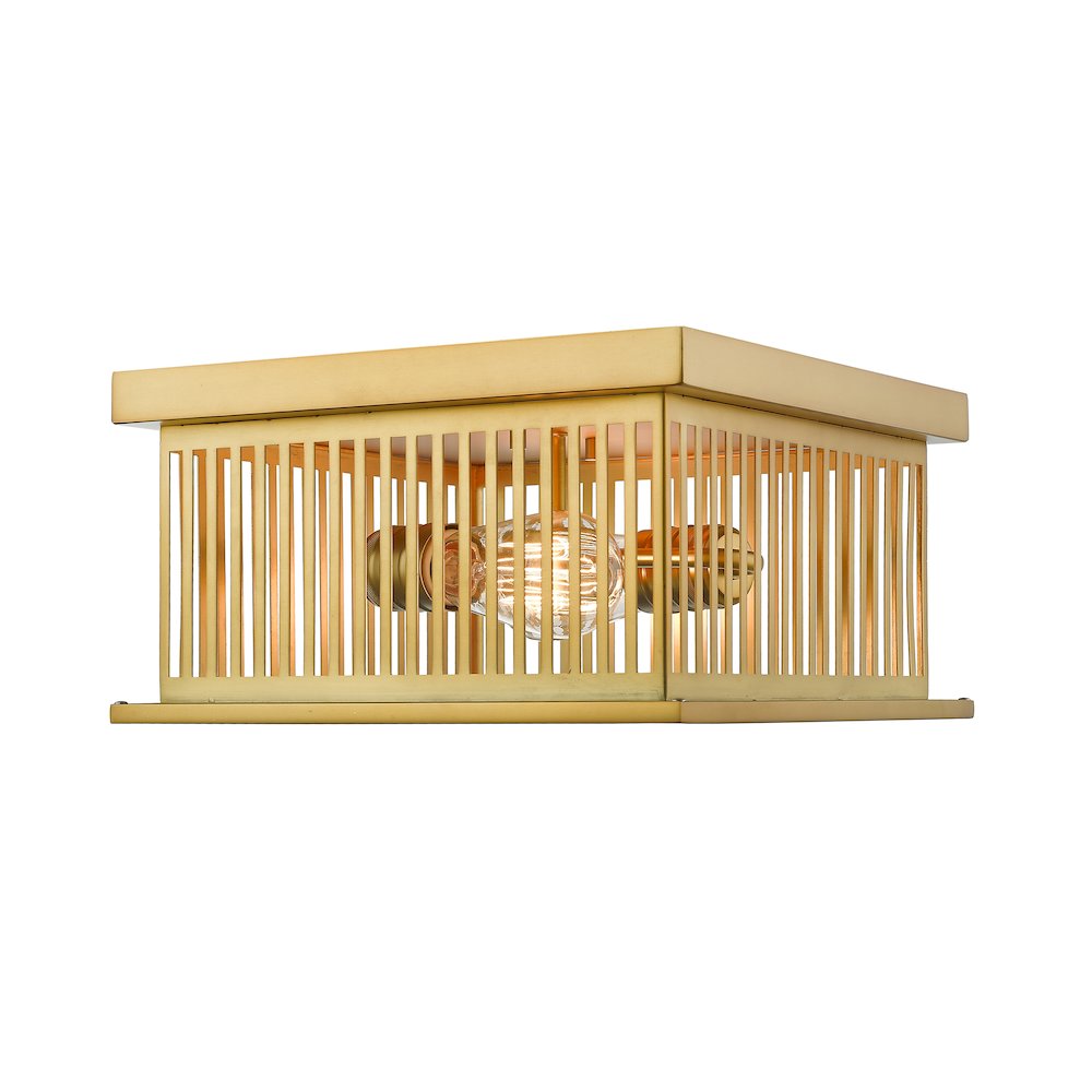 Z-Lite 2 Light Flush Mount