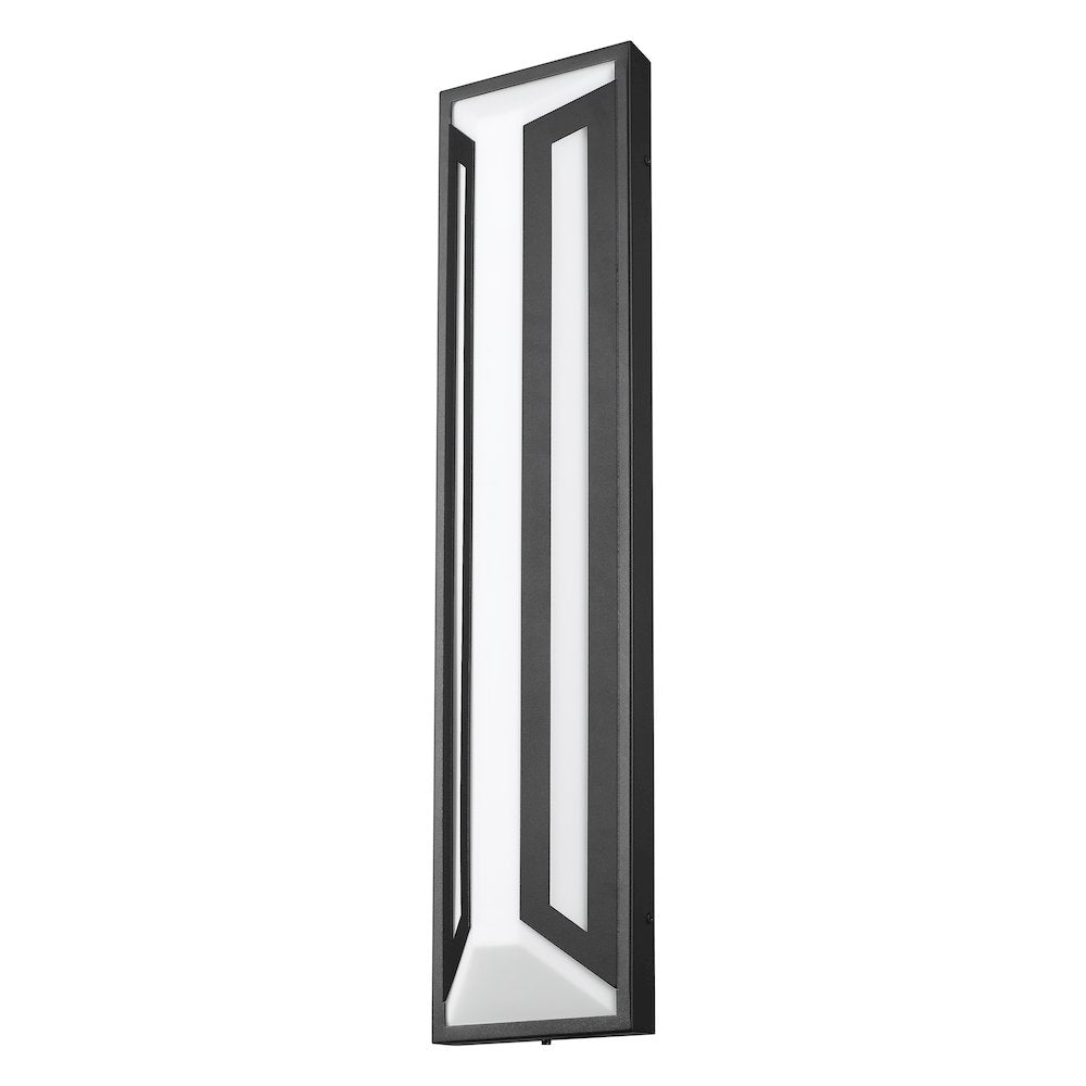 Z-Lite 2 Light Outdoor Wall Light, Sand Black